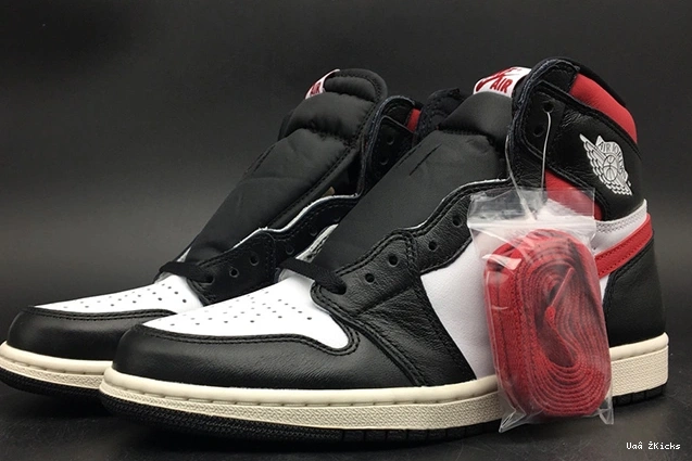 263 555088-061 BLACK AIR JORDAN Fashionable WHITE 1 RED GYM 0905